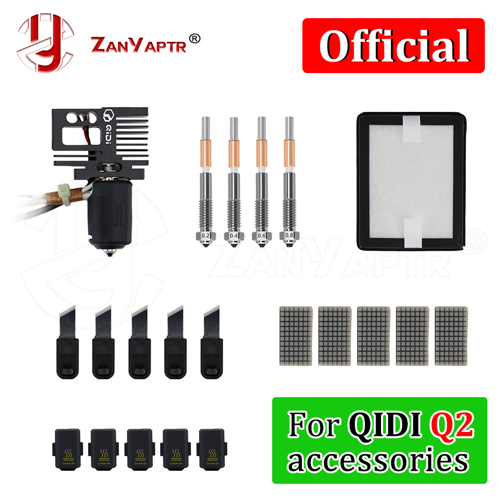 Pastry Brush Silicone - QIDI Q2 Q2C için Hotend Nozul