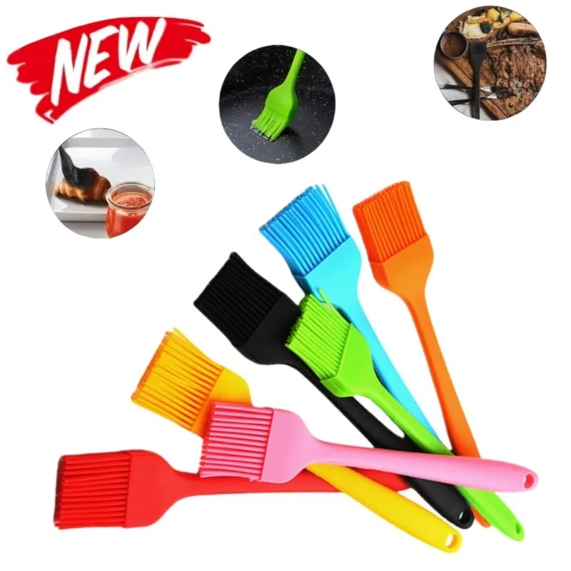 Pastry Brush Silicone - Silikon Barbekü Fırçası, Isıya Dayanıklı Yağ