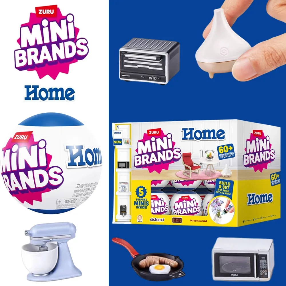 Miniature Baking Kitchen - ZURU Mini Markalar Ev Serisi 60+