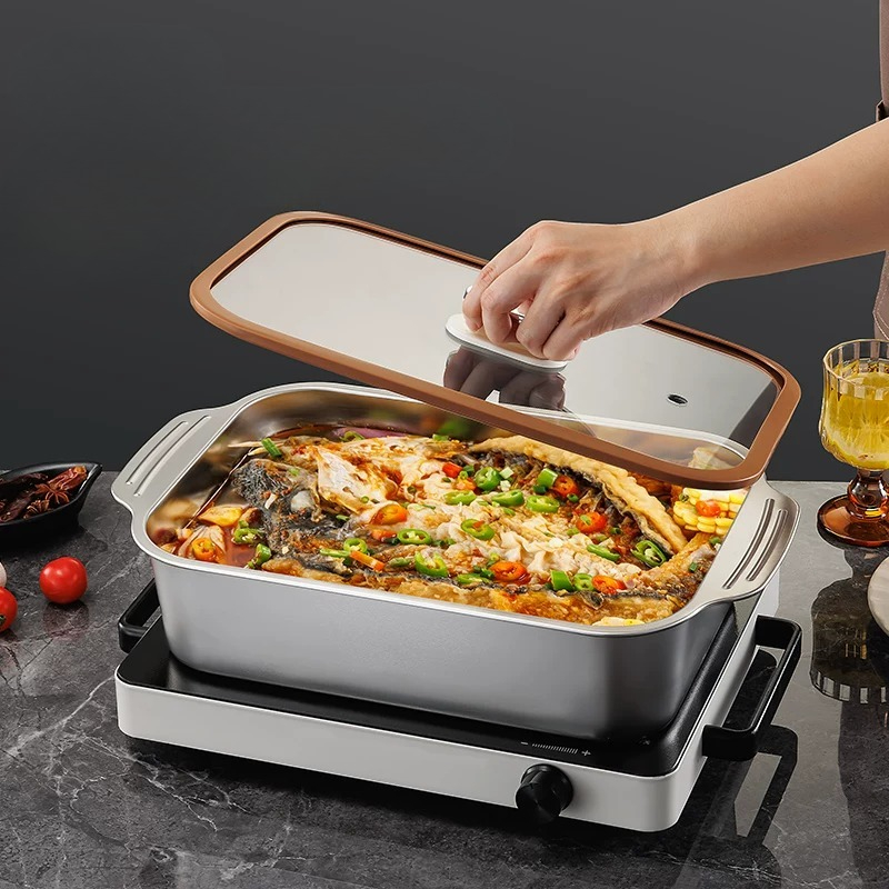 Kitchen Oven Baking Pans - Gıda sınıfı paslanmaz çelik pişirme tavası