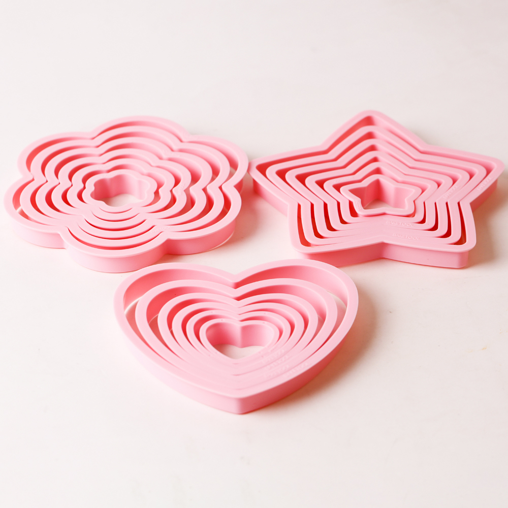 1 takım/3 takım Pembe Kalp Yıl - Kitchen Equipment For Baking incelemesi ve fiyatı