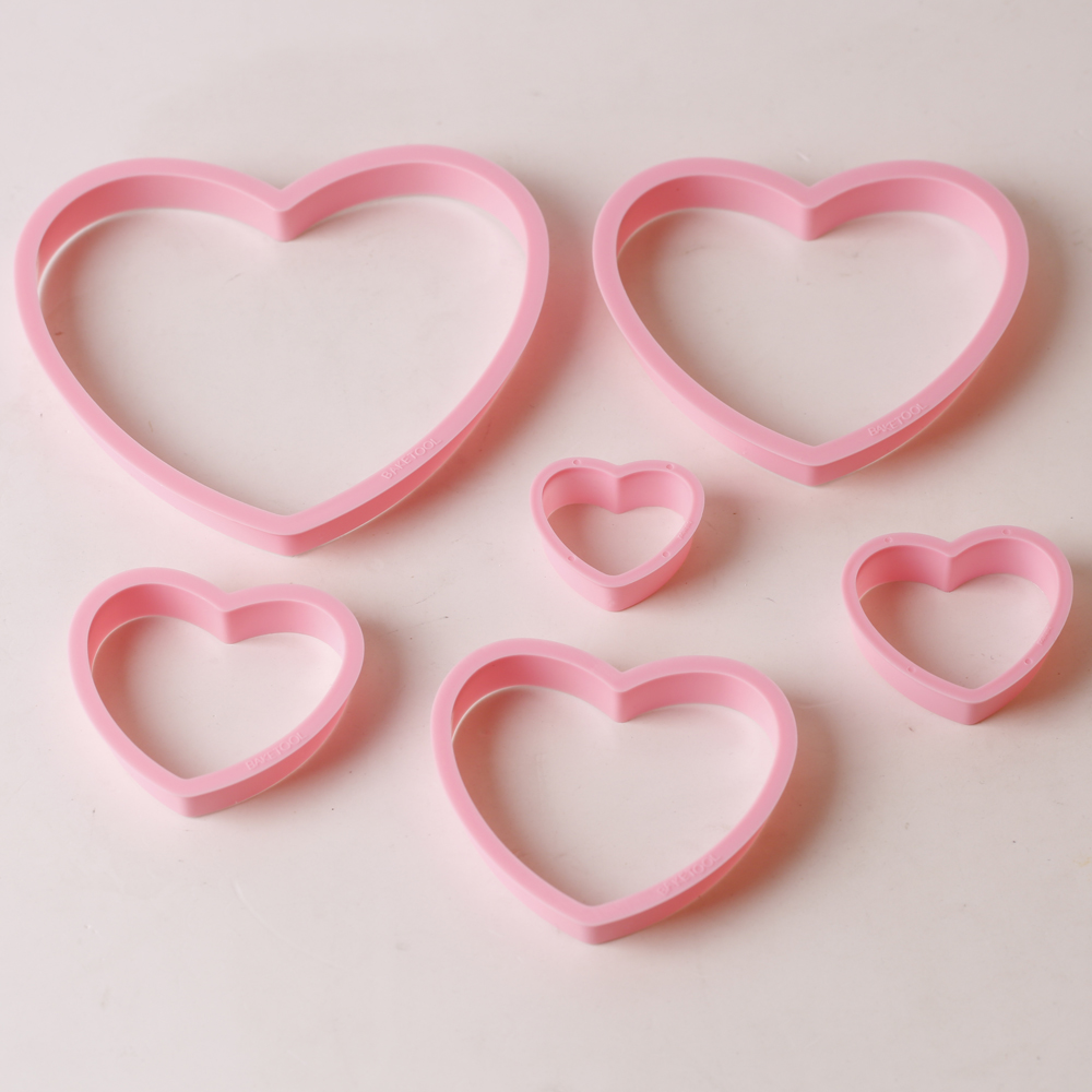1 takım/3 takım Pembe Kalp Yıl - Kitchen Equipment For Baking incelemesi ve fiyatı