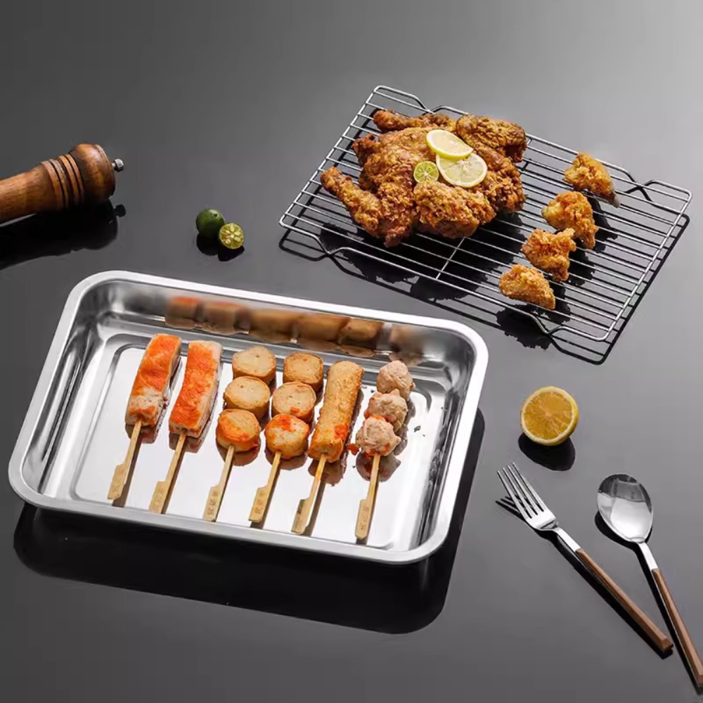 Paslanmaz Çelik Fırın Tepsisi, - Kitchen Baking Pan Storage incelemesi ve fiyatı