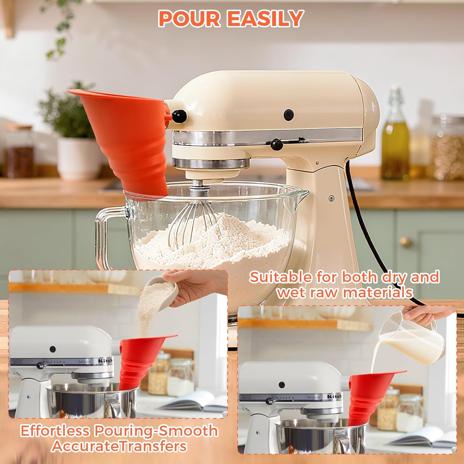 Gıda Sınıfı BPA İçermeyen Sili - Kitchen Aid Baking Mixer incelemesi ve fiyatı