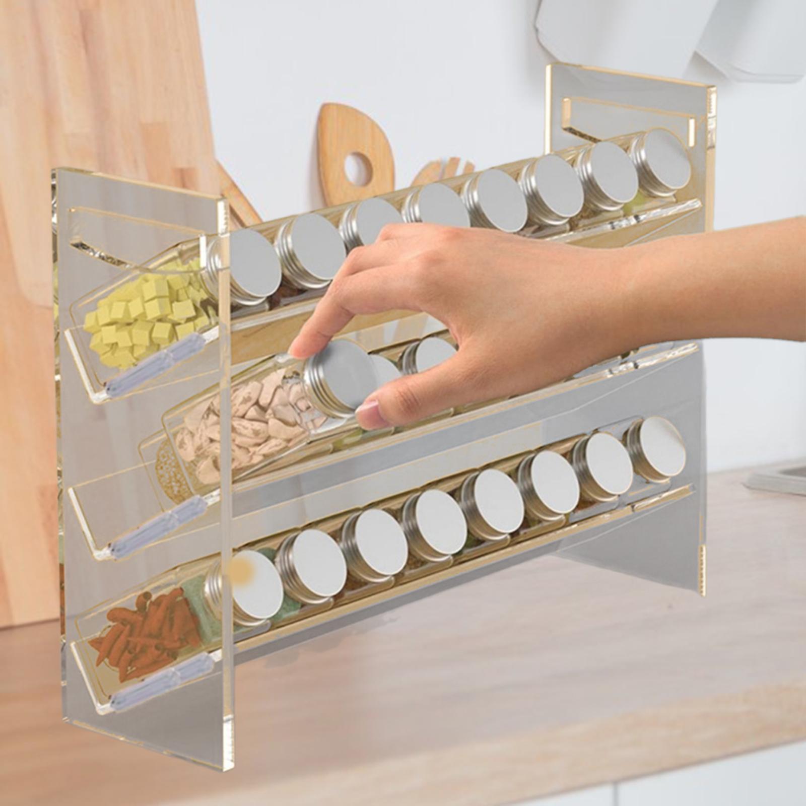 Akrilik baharat rafı parfüm or - Kitchen Baking Pantry incelemesi ve fiyatı