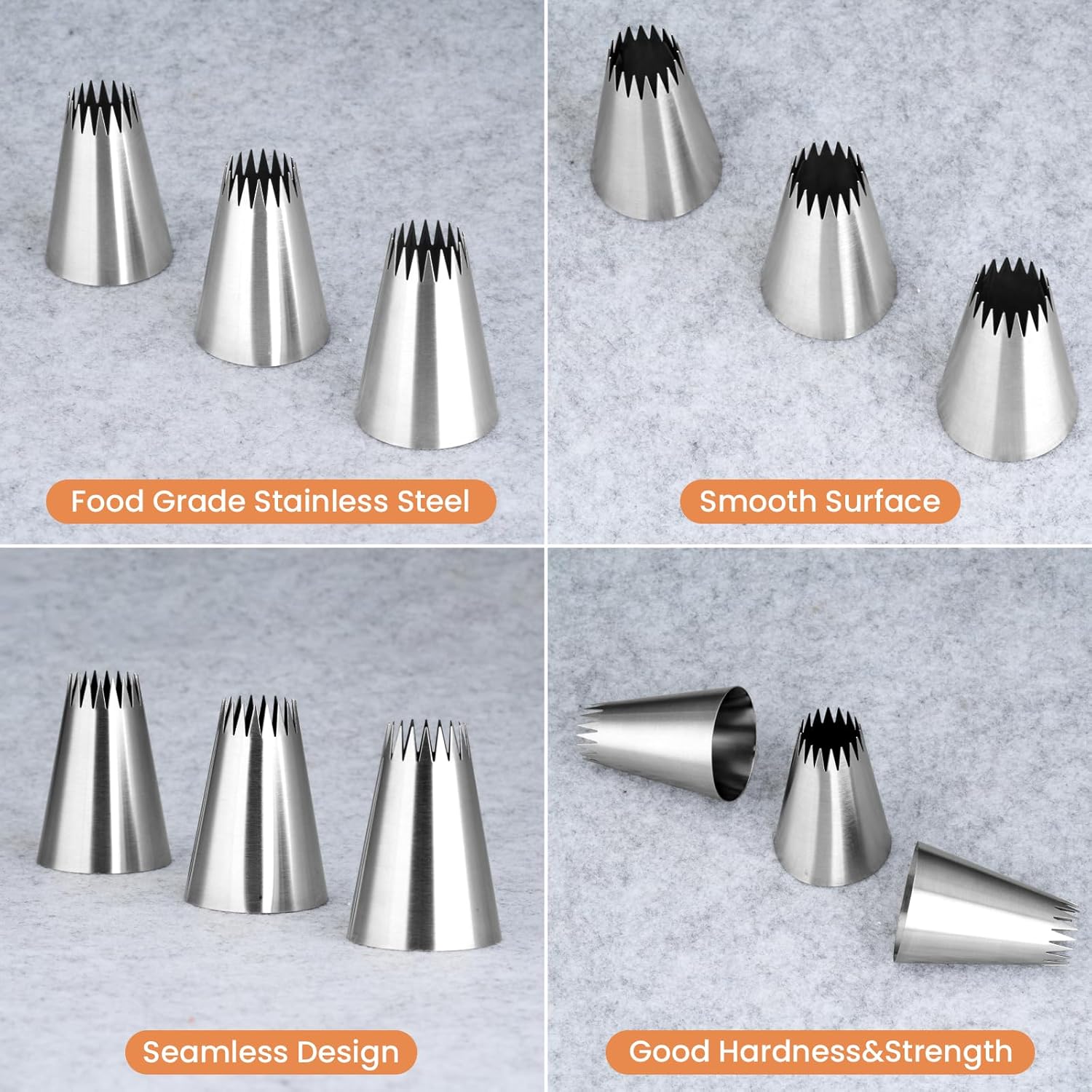 3 Adet Pasta Torbası ve Uç Set - Kitchen And Baking Equipment incelemesi ve fiyatı
