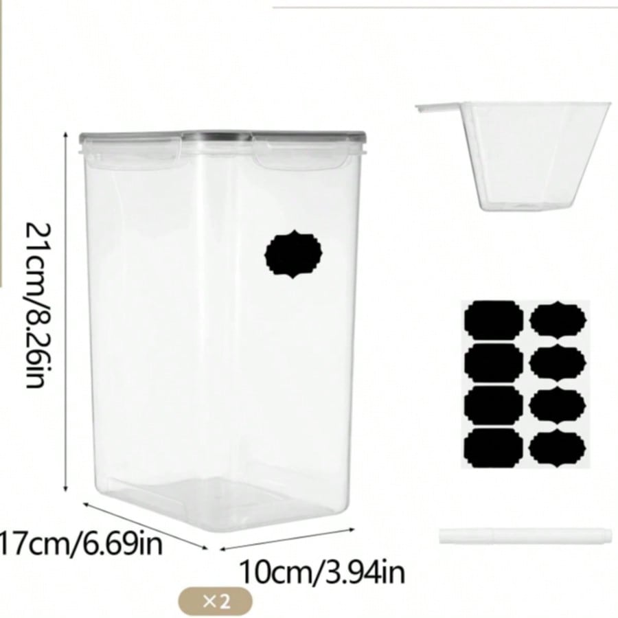 Ekstra Büyük Hava Geçirmeyen G - Kitchen Baking Pantry incelemesi ve fiyatı