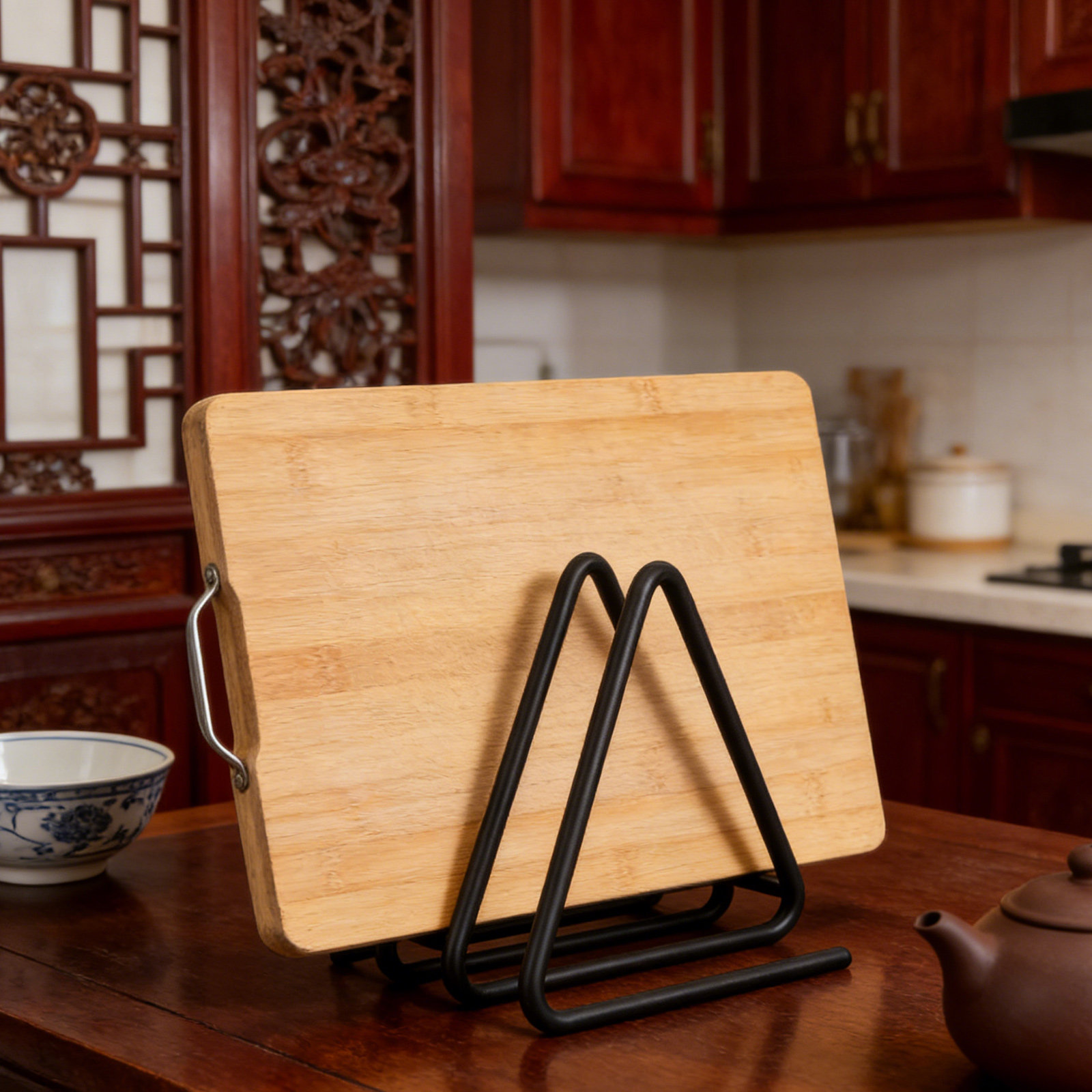 Üçgen Kesme Tahtası Tutucu, Si - Kitchen Baking Rack incelemesi ve fiyatı