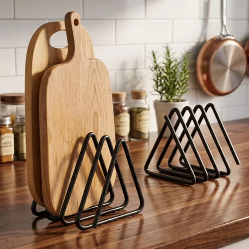 Üçgen Kesme Tahtası Saklama Ra - Kitchen Cabinet Baking Organizer incelemesi ve fiyatı