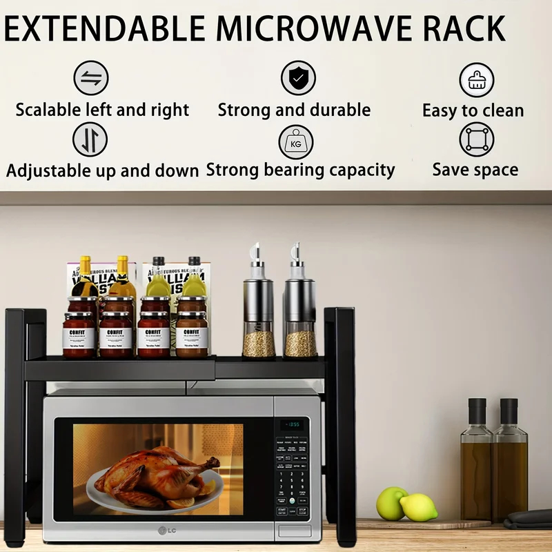 Genişletilebilir Mikrodalga Ra - Kitchen Baking Rack incelemesi ve fiyatı