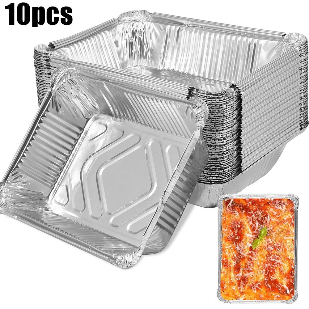 10 adet tek kullanımlık alümin - Kitchen Baking Pan Storage incelemesi ve fiyatı