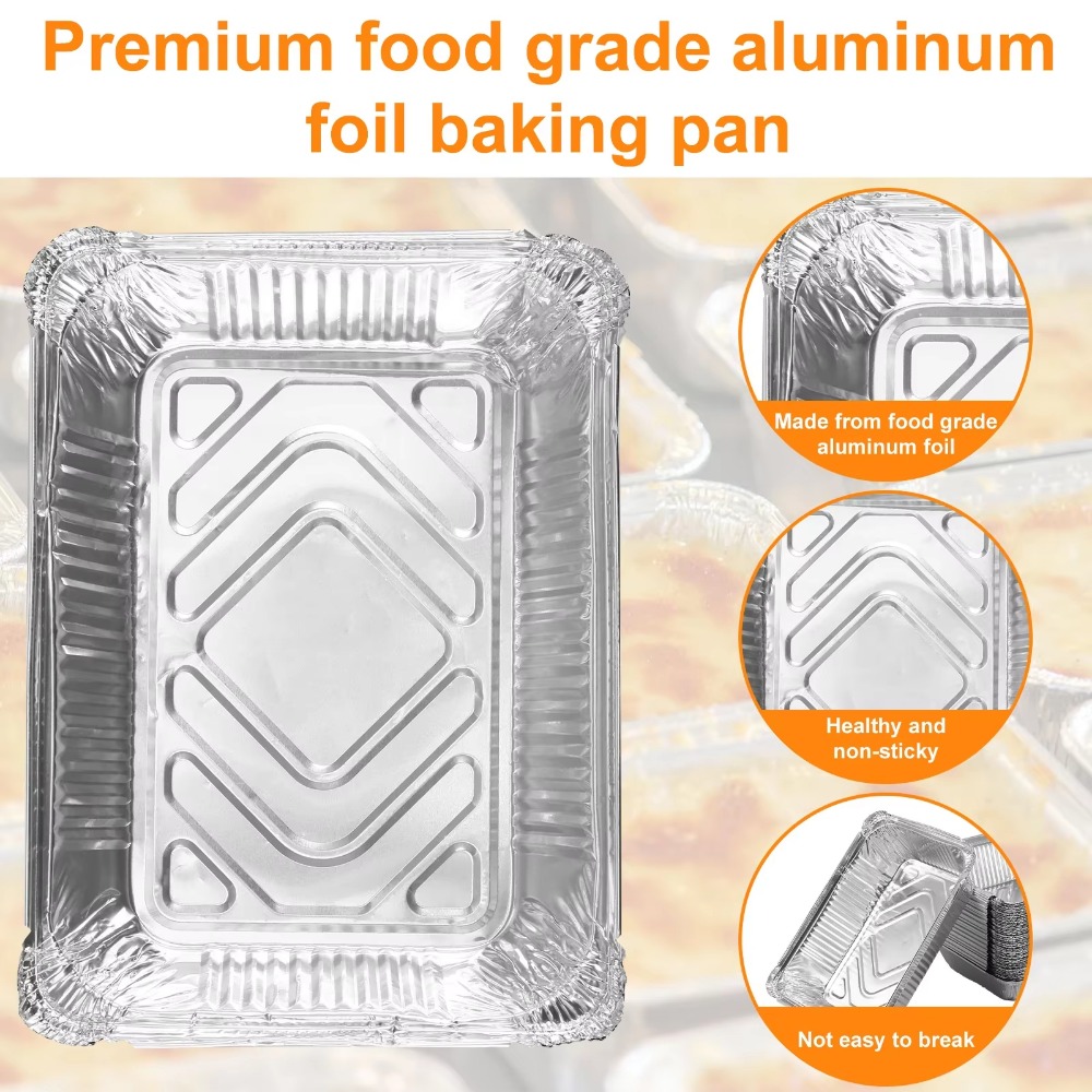 10 adet tek kullanımlık alümin - Kitchen Baking Pan Storage incelemesi ve fiyatı