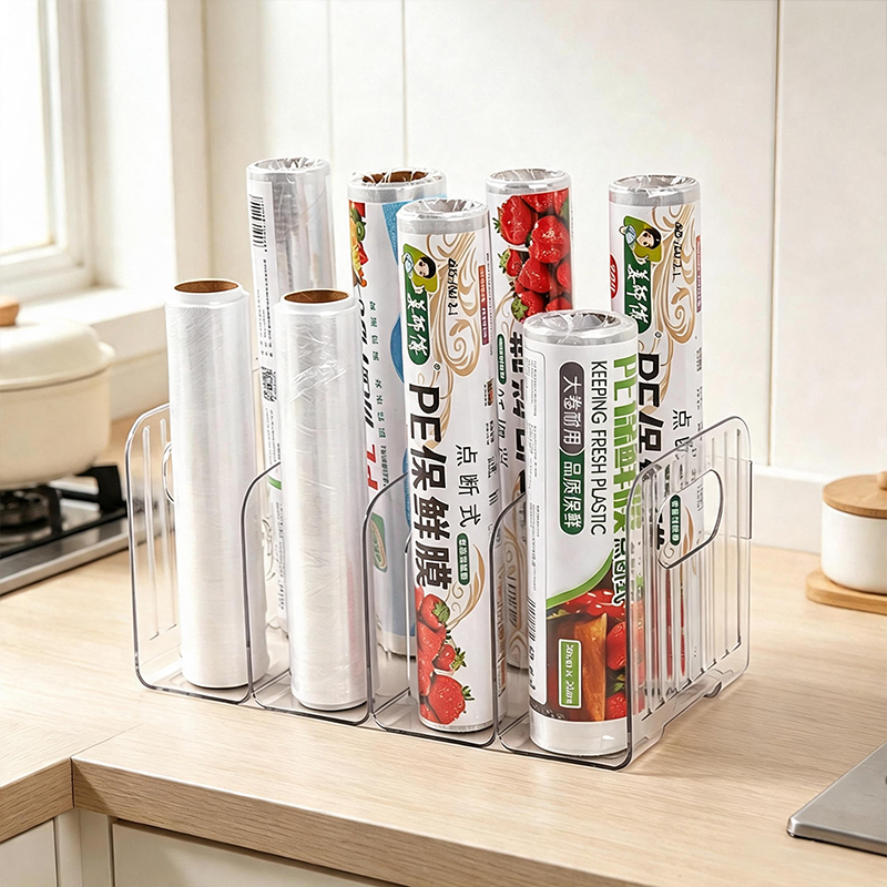 Şeffaf Çok Bölmeli Dolap Sakla - Kitchen Cabinet Baking Organizer incelemesi ve fiyatı