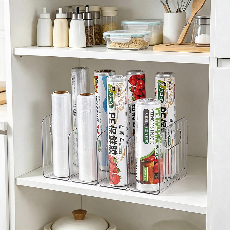 Şeffaf Çok Bölmeli Dolap Sakla - Kitchen Cabinet Baking Organizer incelemesi ve fiyatı