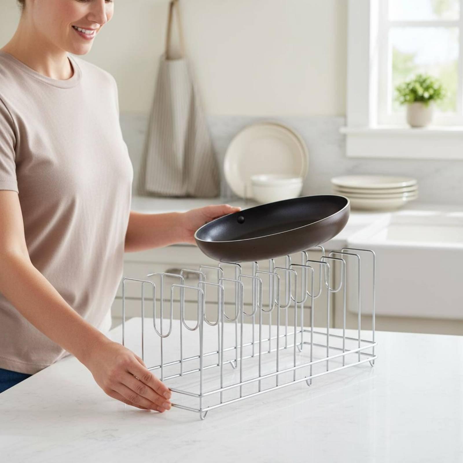 Dikey Mutfak Rafı, Fırın Tepsi - Kitchen Baking Pan Storage incelemesi ve fiyatı