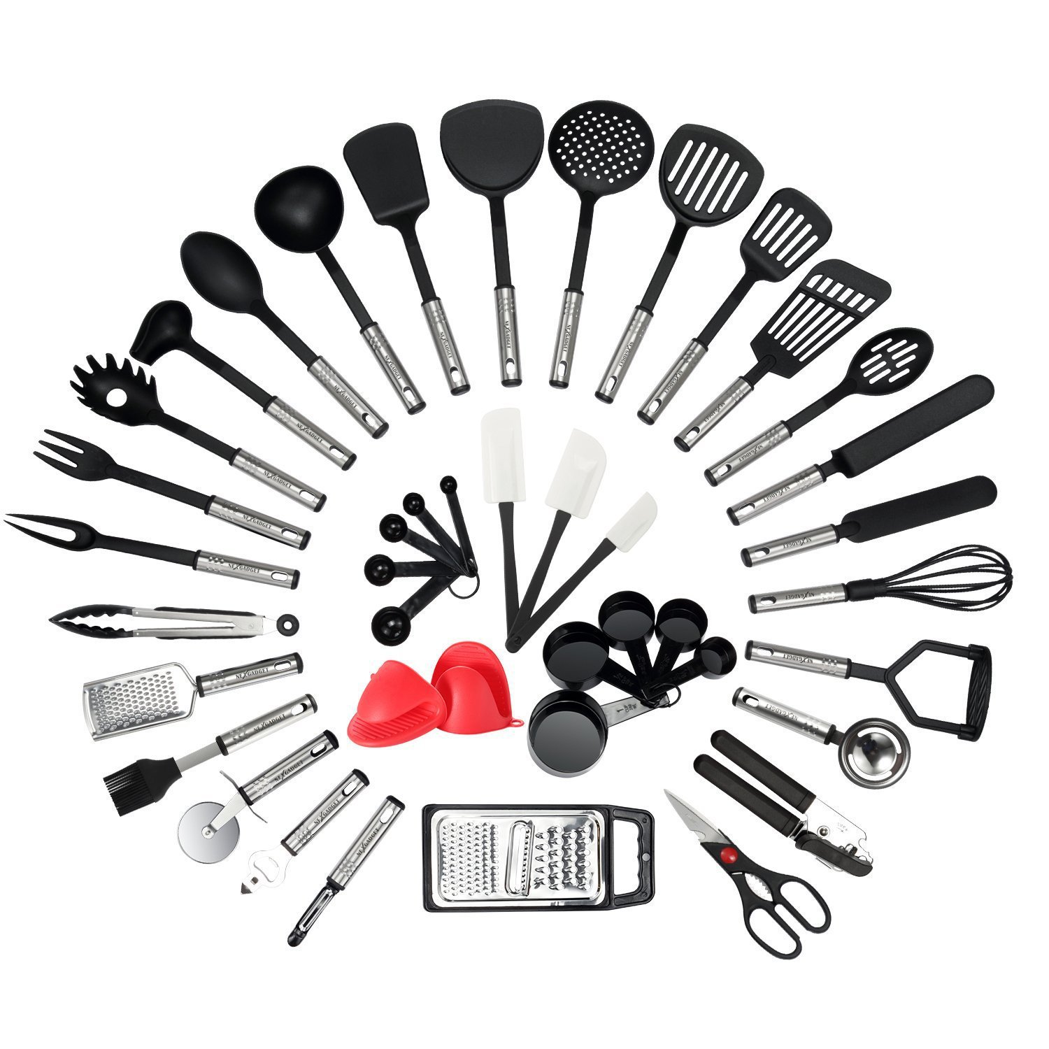 Sıcak Fırsat 42 Parça Yapışmaz - Kitchen Utensils incelemesi ve fiyatı