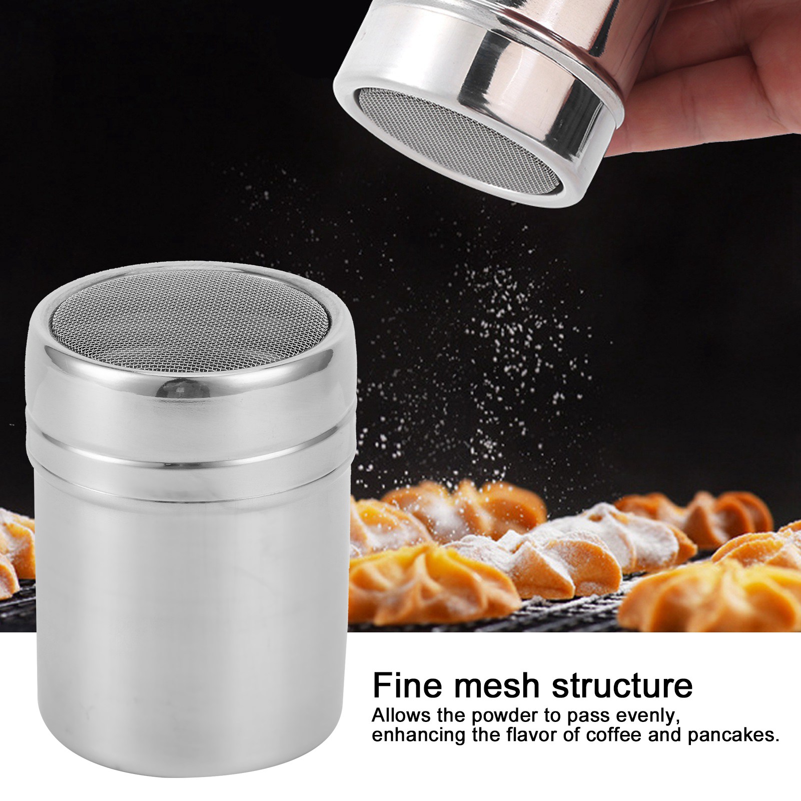 İnce Örgülü Toz Sallayıcı Pasl - Baking Powder Kitchen incelemesi ve fiyatı