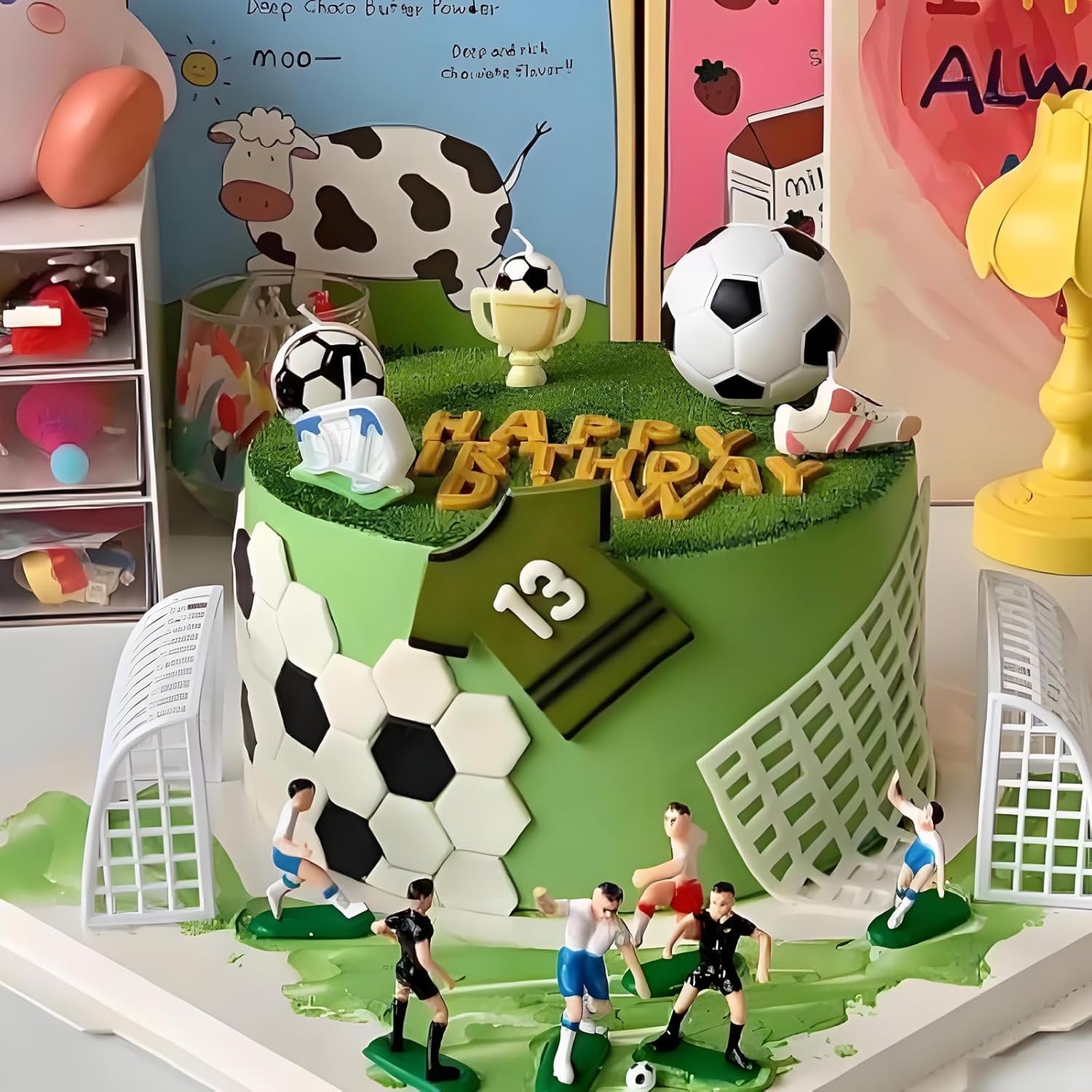 4 Adet Futbol Temalı Kurabiye  - Kitchen And Baking Equipment incelemesi ve fiyatı