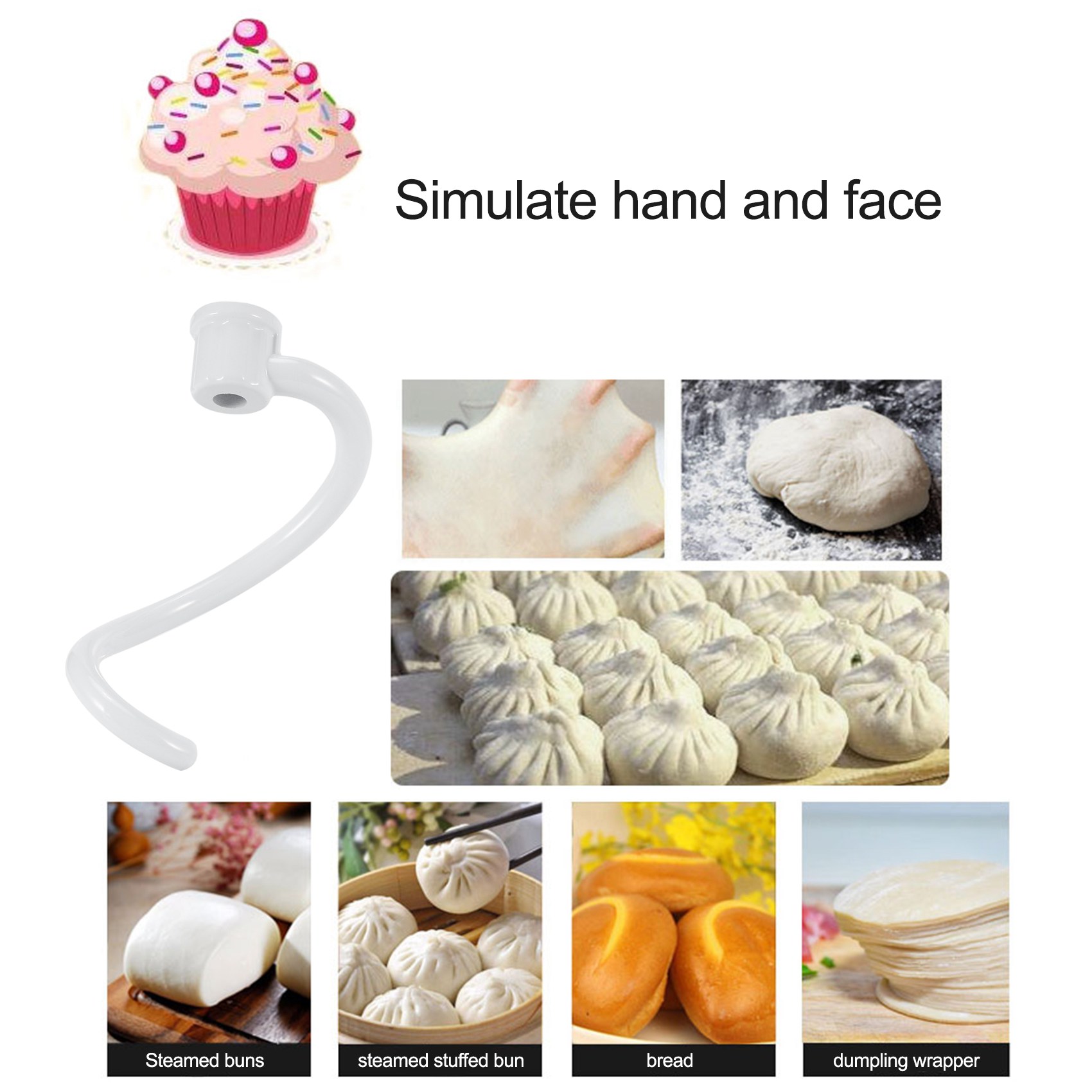 AEE6-Spiral Hamur Kancası Yede - Kitchen Aid Baking Mixer incelemesi ve fiyatı